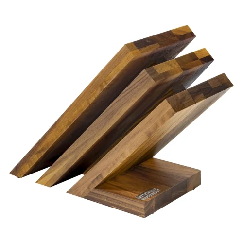 3-elementowy blok magnetyczny z drewna orzechowego artelegno venezia