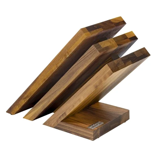 Artelegno Venezia 3-elementowy blok magnetyczny z drewna orzechowego