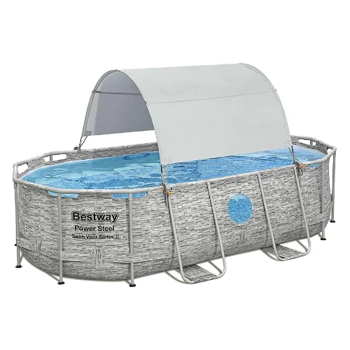Baldachim/zadaszenie przeciwsłoneczne do basenu naziemnego Bestway® 2.11-3.44 m 58746