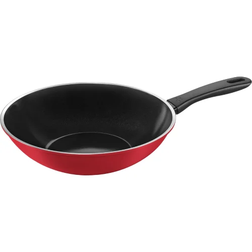 Ballarini caprera wok 28 cm czerwony