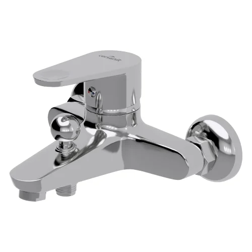 Bateria wannowo-prysznicowa Cersanit Cari chrom połysk S951-002