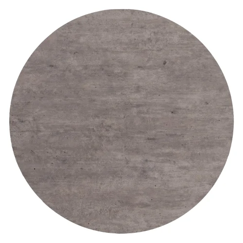 Blat stołu ogrodowego CEMENT Ø80 z laminatu HPL Bizzotto