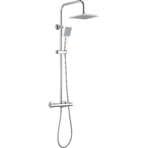 Deante Joko NBJ_051T Deszczownica z baterią termostatyczną Chrom