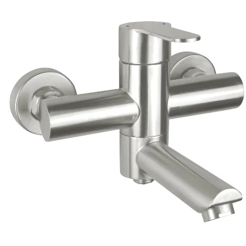 Deante Lupo BLU_F10M Bateria wannowa ścienna Stal