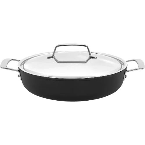 DEMEYERE ALU PRO 5 Patelnia głęboka 2H z pokrywką 28 cm