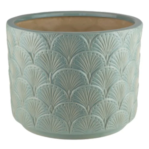 Donica ceramiczna Abanico S 18 cm morski