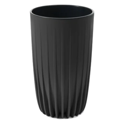 Donica Mira wysoka 30 cm czarny