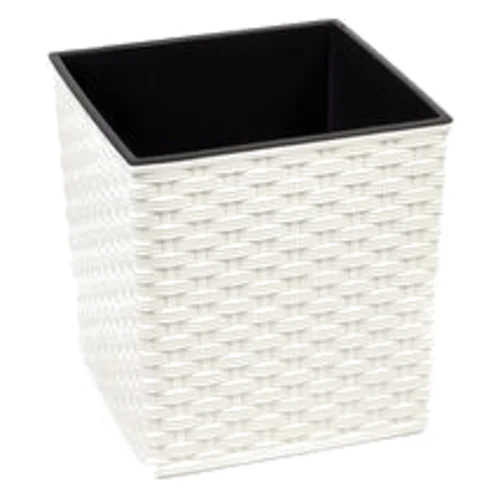 Doniczka JUKA 30 x 30 rattan kremowy Lamela