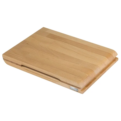 Dwustronna deska do krojenia z drewna bukowego artelegno torino - 40 cm