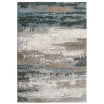 Dywan Diamond New 80 x 140 cm ombre turkusowo beżowy