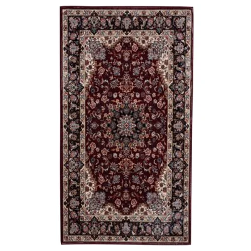 Dywan drukowany FUSA fake mink 120 x 160 cm bordowy