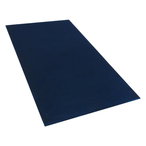 Dywan z wiskozy 80 x 150 cm granatowy GESI II