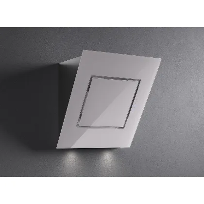 Falmec Quasar 90 Okap przyścienny 90 cm szkło białe 800 m³/h