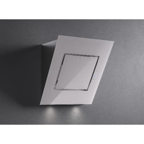 Falmec Quasar 90 Okap przyścienny 90 cm szkło białe 800 m³/h