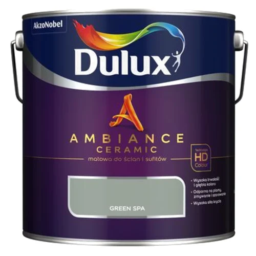 Farba ceramiczna AMBIANCE CERAMIC Green Spa 2,5 l Dulux