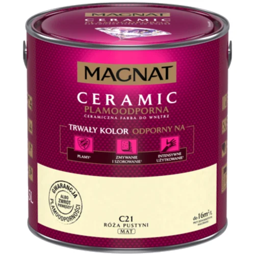 Farba ceramiczna roża pustyni C21 2,5 l Magnat