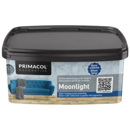 Farba dekoracyjna Moonlight Baza srebrna 1 l Primacol Decorative