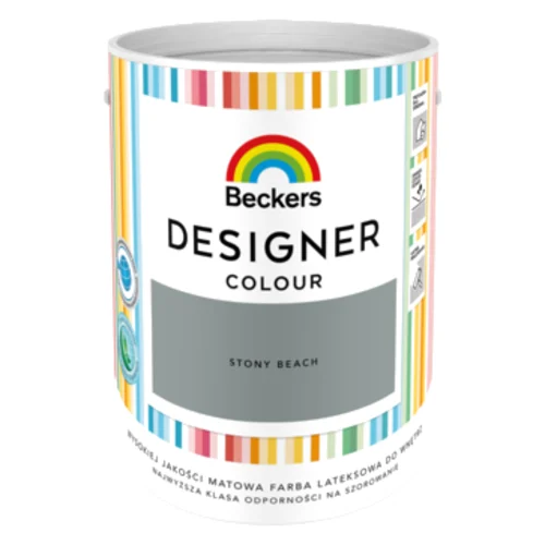 Farba lateksowa Beckers Designer Colour Stony Beach 5 l