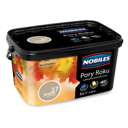 Farba lateksowa Pory Roku Jesień Orzechowa 5 l Nobiles