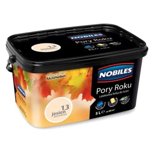 Farba lateksowa Pory Roku Jesień Pieczarkowa 5 l Nobiles