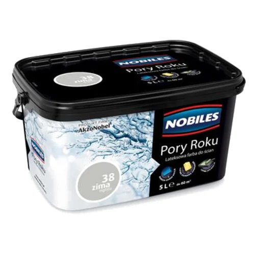 Farba lateksowa Pory Roku Zima Mglista 5 l Nobiles