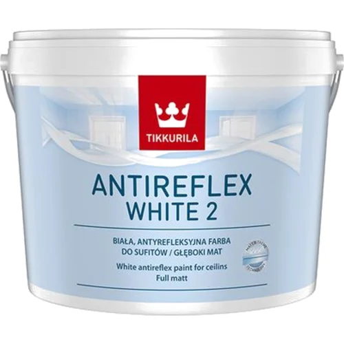 Farba lateksowa Tikkurila White Anti-Reflex [2] 10L