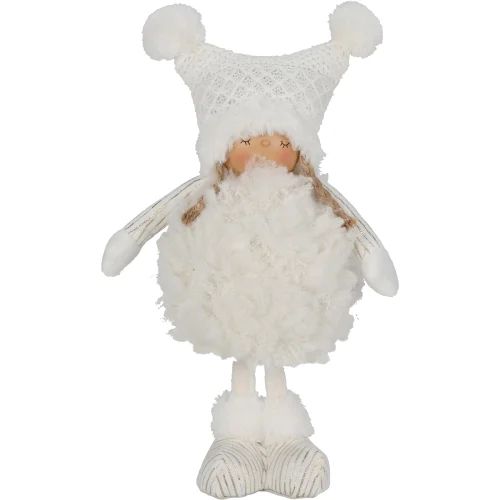 Figurka dekoracyjna dziewczynka śnieżynka 33cm