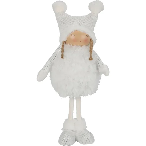 Figurka dekoracyjna dziewczynka śnieżynka 42cm