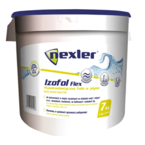 Folia w płynie na zewnątrz Izofol Flex 7 kg Nexler