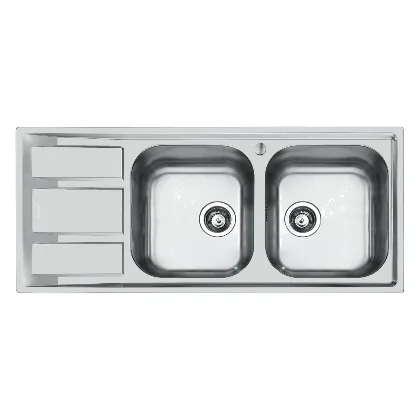 FOSTER 1972061 FM SINK 1160x500 - Zlewozmywak prawy dwukomorowy z ociekaczem