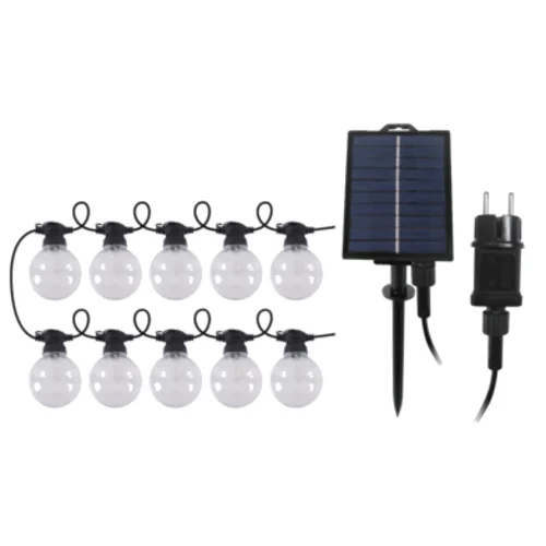 Girlanda solarna Gloria 500 x 8 cm 2w1 230 V czarny