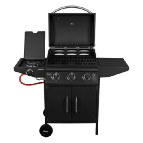 Grill gazowy 3-palnikowy Sidney + boczny