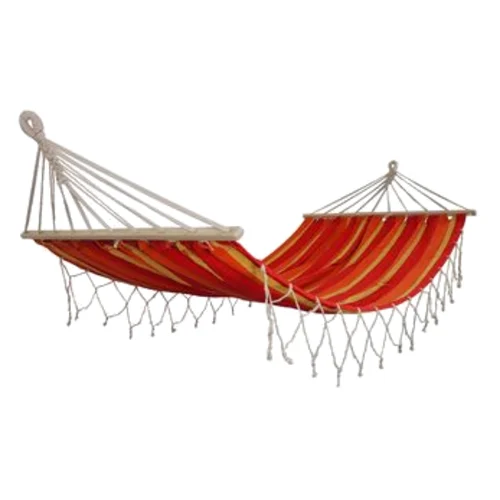 Hamak czerwony 200 x 100 cm