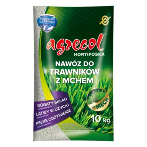 Hortifoska do trawników z mchem 10 kg Agrecol