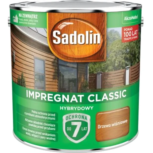 Impregnat CLASSIC HYBRYDOWY Drzewo Wiśniowe 2,5 l Sadolin