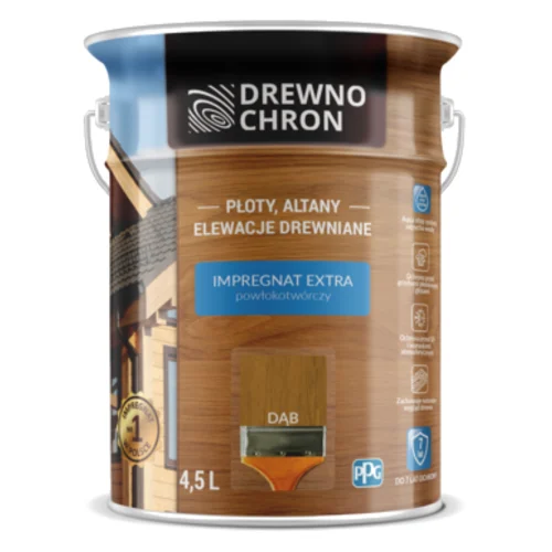 Impregnat EXTRA powłokotwórczy dąb 4,5 l