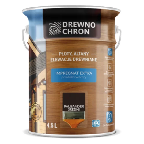 Impregnat EXTRA powłokotwórczy palisander średni 4,5 l