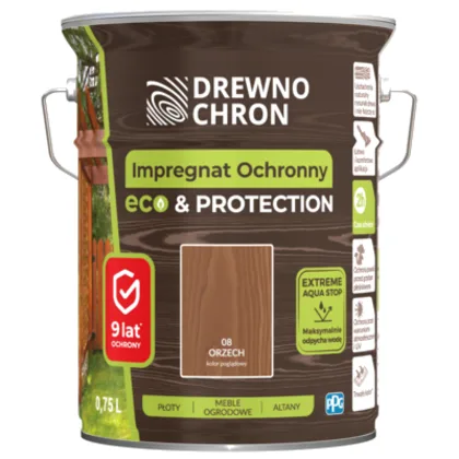 Impregnat ochronny ECOPROTECTION orzech 4,5 l Drewnochron