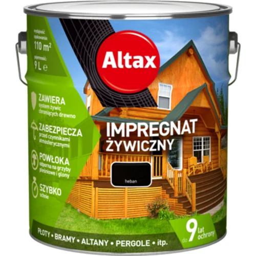 Impregnat żywiczny 9 l heban Altax