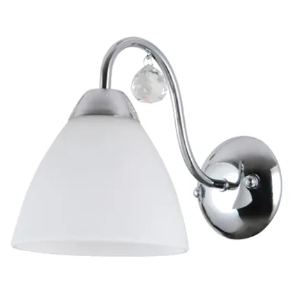 Kinkiet Lugano WL-5643-1 chrom/biały