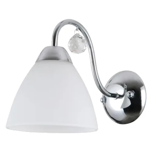 Kinkiet Lugano WL-5643-1 chrom/biały
