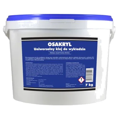 Klej uniwersalny do wykładzin Osakryl 7 kg