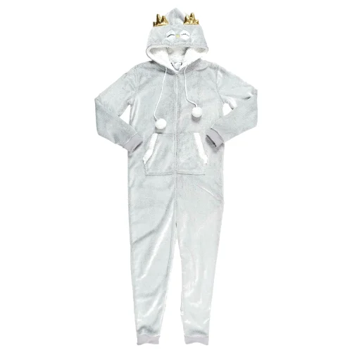 Kombinezon onesie sowa szara rozmiar m