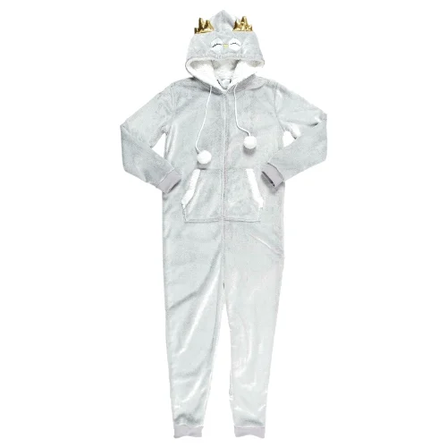 Kombinezon onesie sowa szara rozmiar xl