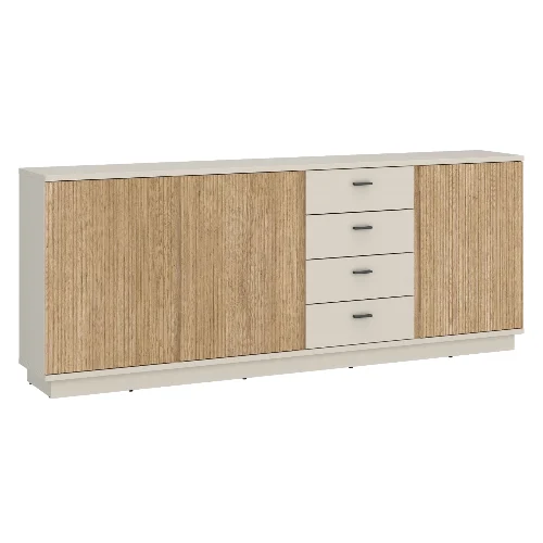 Komoda trzydrzwiowa z szufladami 3D4S Mosano LUSK103