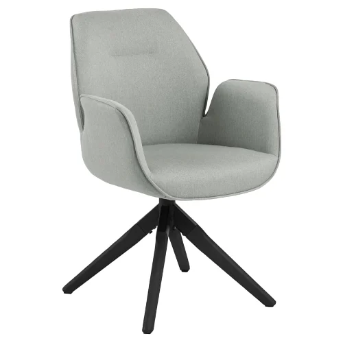 Krzesło obrotowe Aura light grey /black
