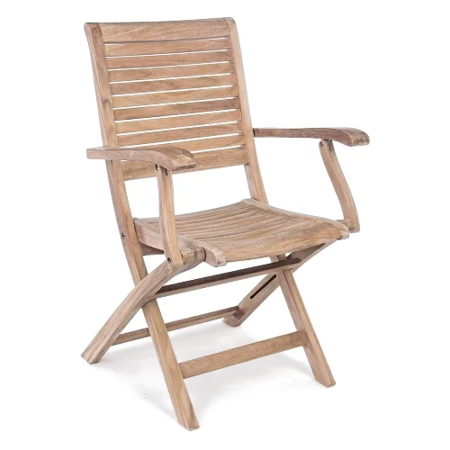Krzesło ogrodowe MARYLAND 58x59 drewno teak Bizzotto