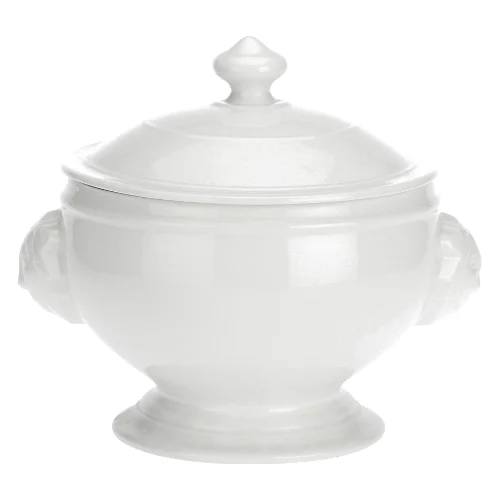 La Porcellana Bianca Chimera Waza do zupy z pokrywką Lew 3 ltr