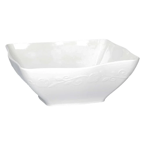 La Porcellana Bianca Florentina Zestaw 2 misek kwadratowych głębokich 22 cm