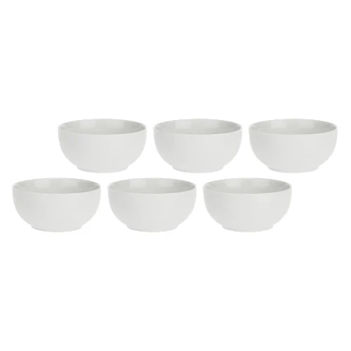 La Porcellana Bianca Terrine Zestaw 6 okrągłych misek 11.5 cm